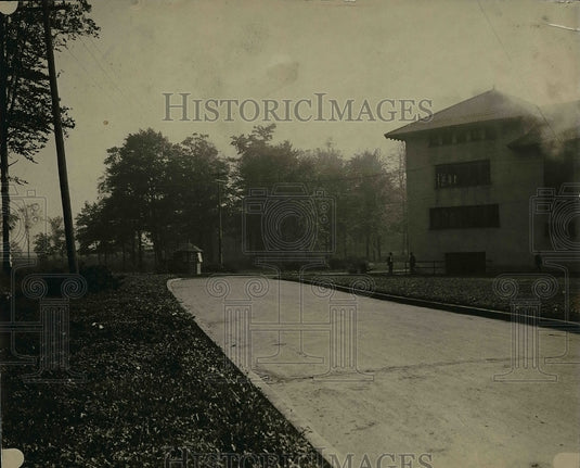 1923 Press Photo View of building at Warrensville - Historic Images