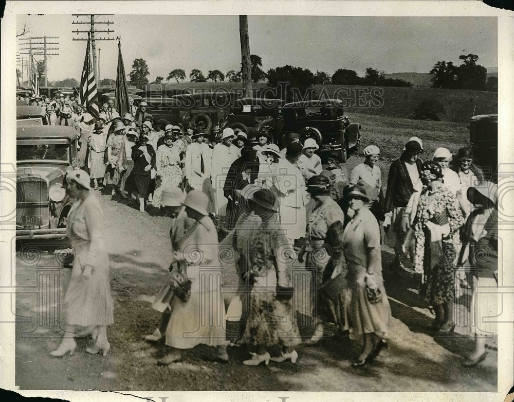 1931 Women&#39;s Overseas Service League at Philadelphia Conv. - Historic Images