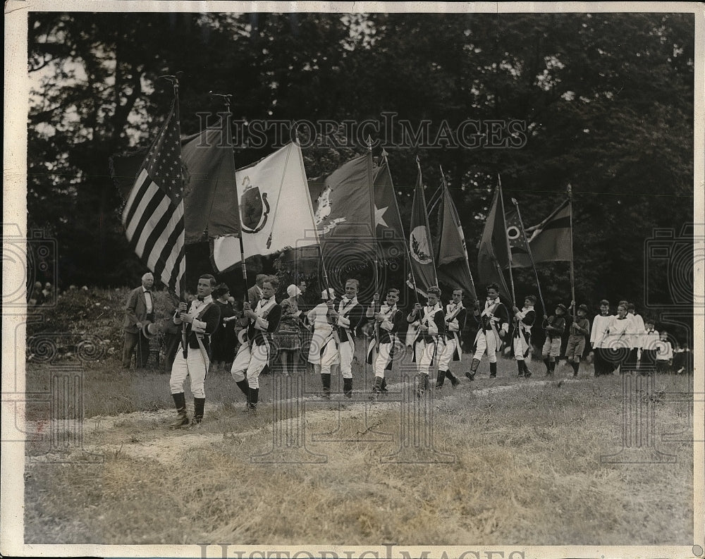 1928 Press Photo Choir boys of Valley Forge Chapel in Pa. - nea51631 - Historic Images