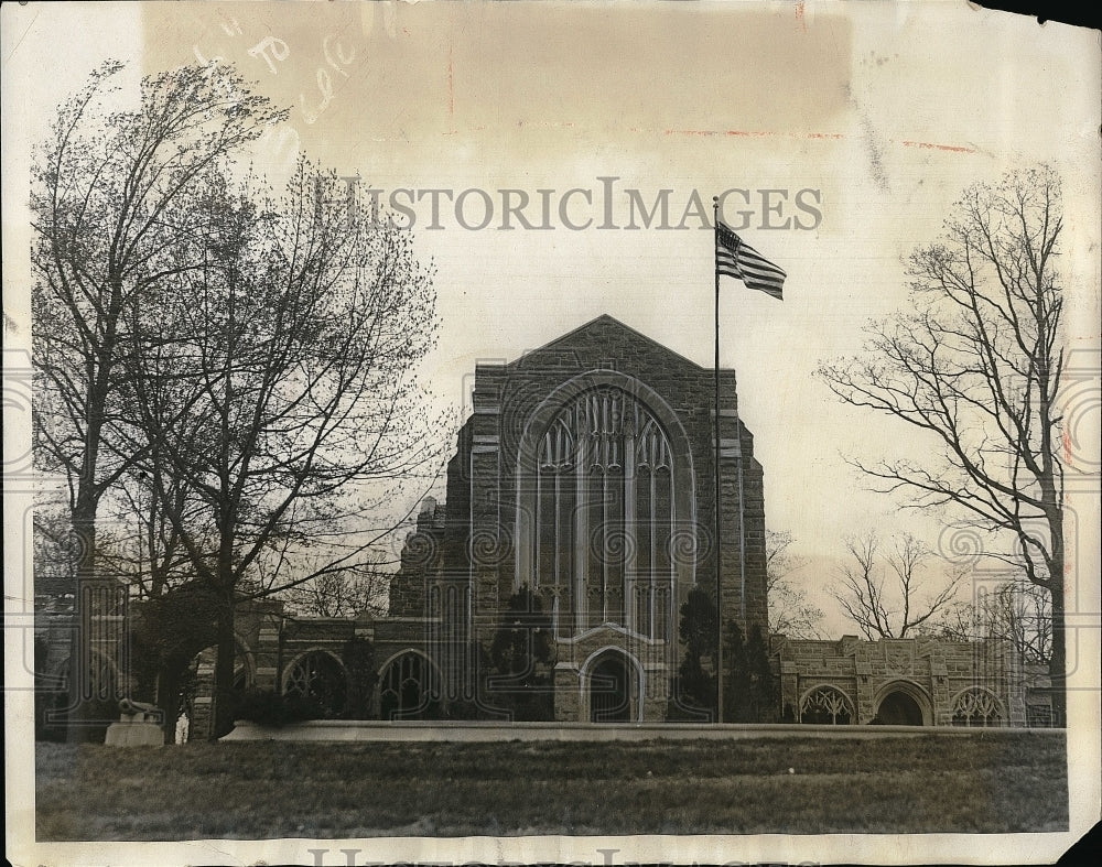 1931 Press Photo Valley Forge, Pa. Memorial Chapel - Historic Images