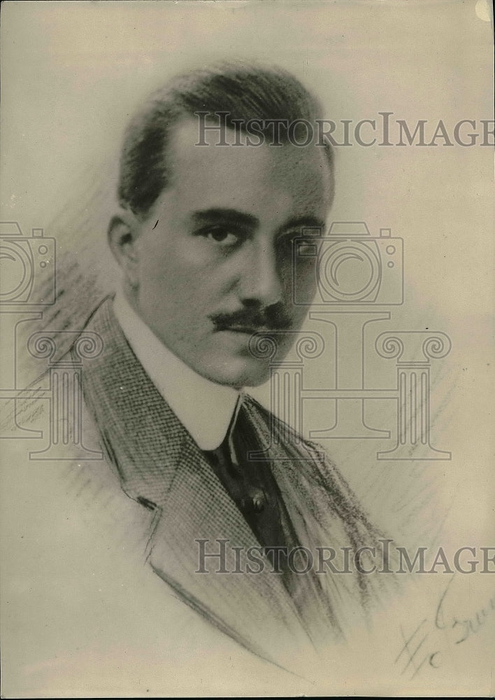 1921 Press Photo Portrait of Dr. Thomas W. Edgar - nea51963-Historic Images