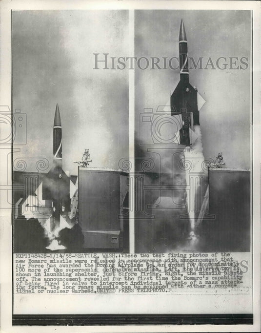 1959 Test Firing of the Bomare Missile  - Historic Images