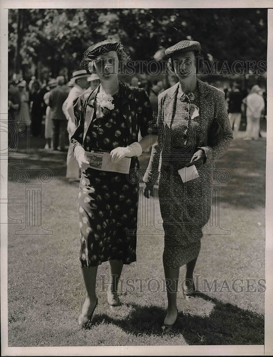 1936 Mrs. Dodge Sloan & Mrs. Harold E. Talbott  - Historic Images