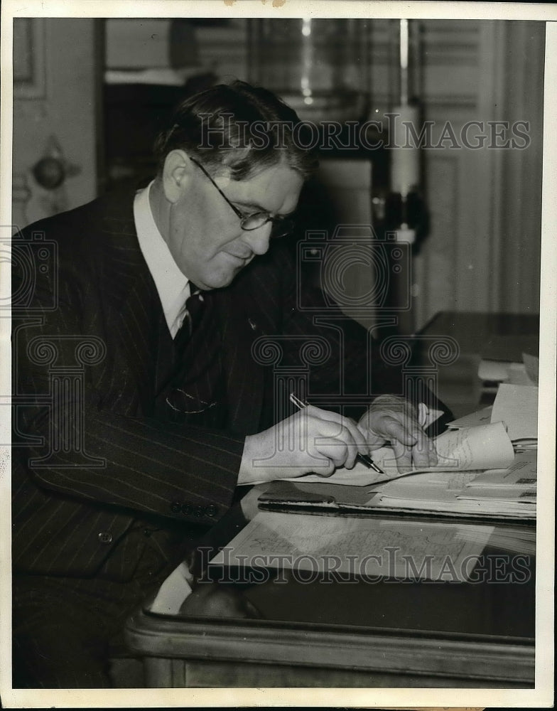 1940 Lieut. Governor John Stelle  - Historic Images
