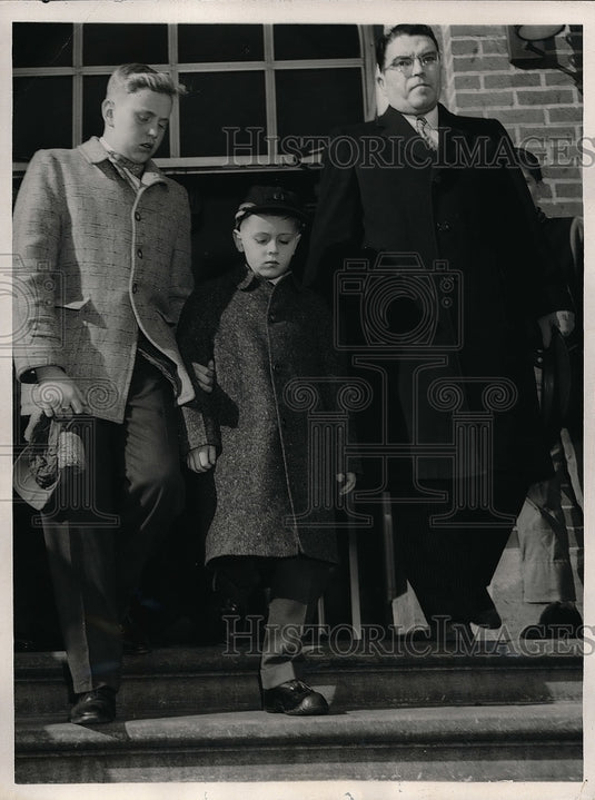 1959 Bobby Sullivan & Cousin David Murphy Follow Caskets  - Historic Images