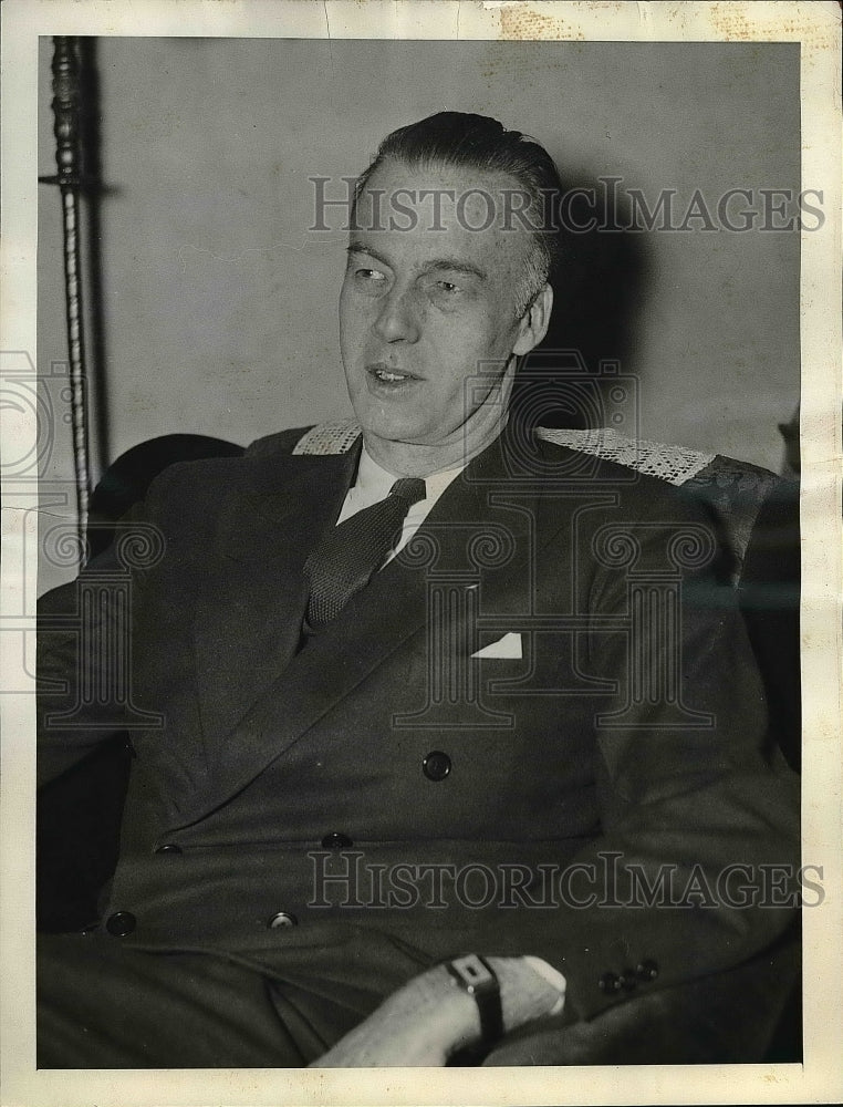 1937 Press Photo Mr Howard Scott, Democrat - nea52469 - Historic Images