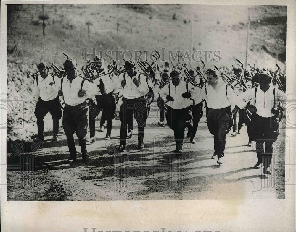 1939 Leaders of the Italian Facist Party  - Historic Images