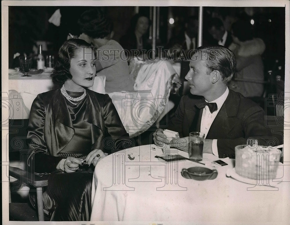1937 Mrs M Dorland Doyle And Bobby LaBranche  - Historic Images