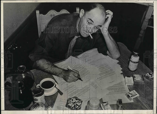 1944 Press Photo Augustine Del Bosco Camp Kohler California - nea53094 - Historic Images