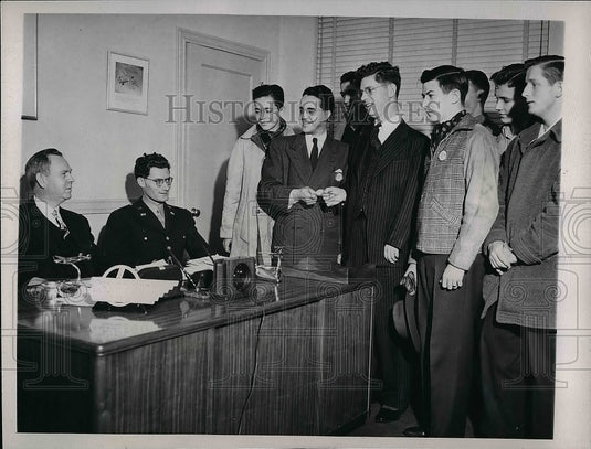 1944 Rockhurst College Student & U.S. Army Lt. Harold N. Miller - Historic Images