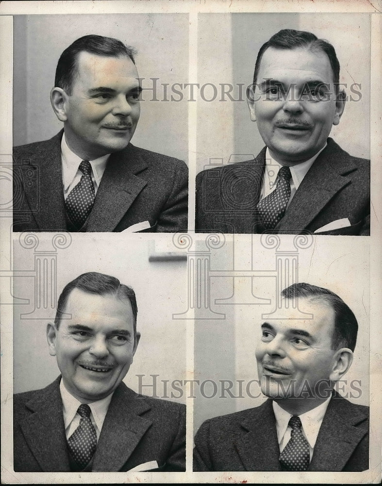 1954 Governor of New York Thomas Dewey  - Historic Images