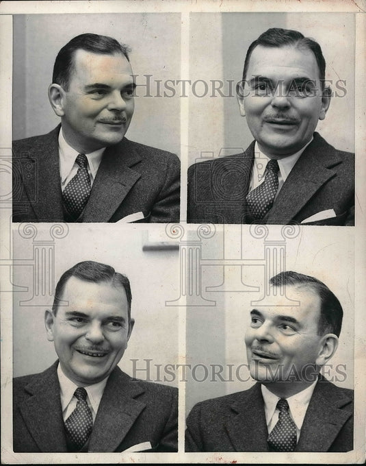 1954 Governor of New York Thomas Dewey  - Historic Images