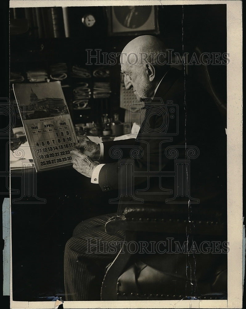 1929 Press Photo After Dinner Speaker Chauncey Depew Celebrates 93rd Birthday - Historic Images