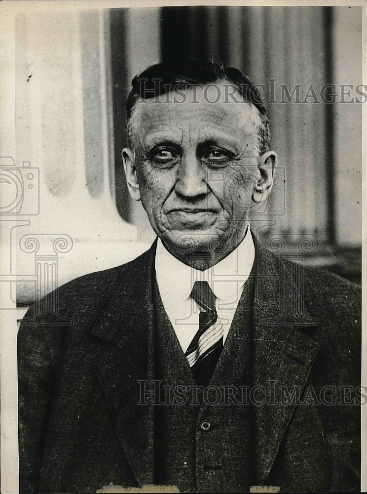 1927 Press Photo Senator Arthur Gould (Rep, Maine) after the elections sub - Historic Images