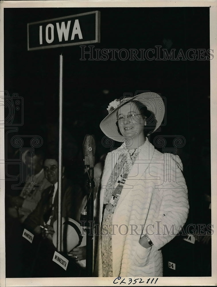 1936 Daisy V. Williams AWA Director Of Women's Committee  - Historic Images