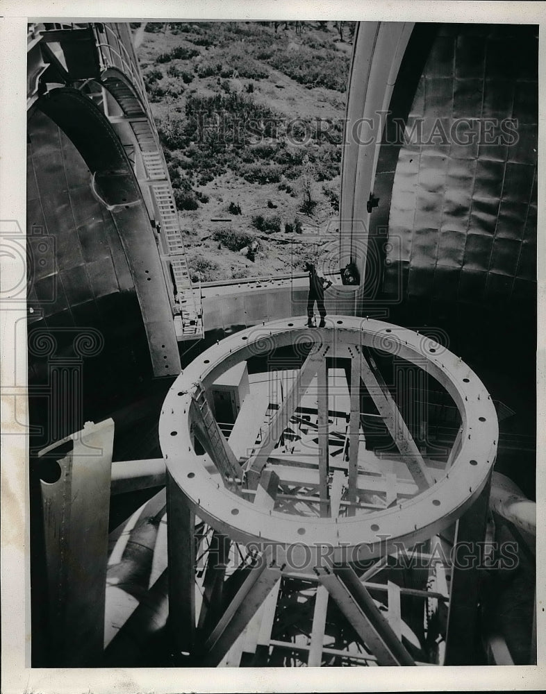 1940 View Of Mt. Palomar Telescope  - Historic Images
