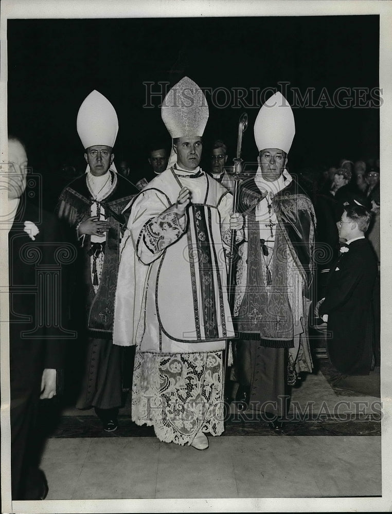 1934 Press Photo Monsignor Stephen Donahue Becomes Auxiliary Bishop Of New York - Historic Images
