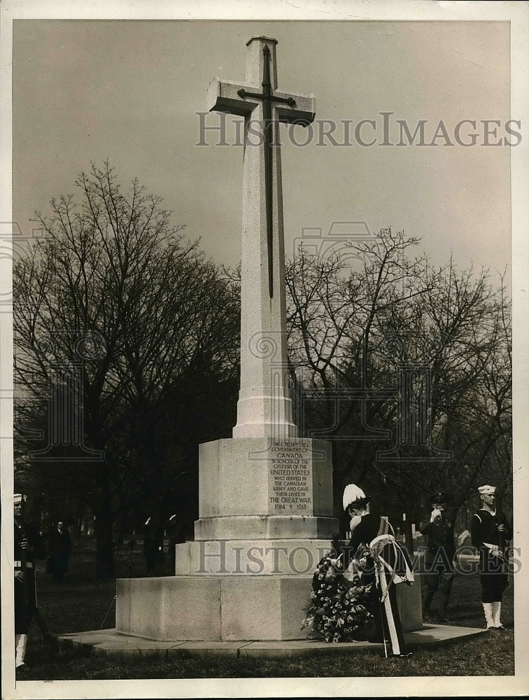 1937 Arlington Cemetery Tomb of Unknown Soldier  - Historic Images