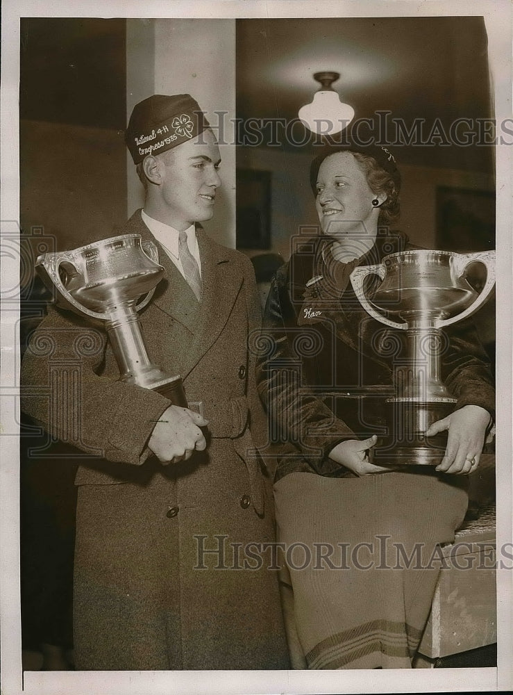 1935 National 4H Leadership Winners of Achievement  - Historic Images