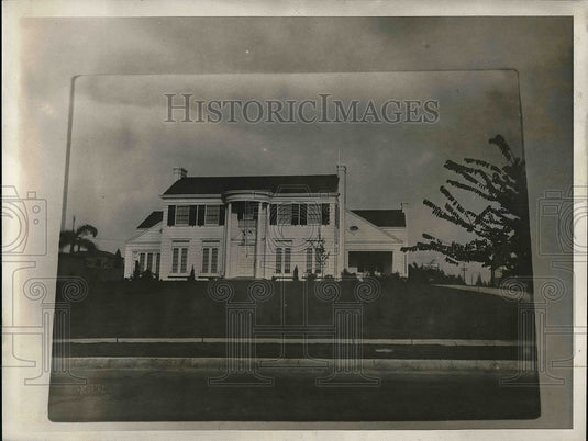 1929 Barnett Home in Los Angeles  - Historic Images