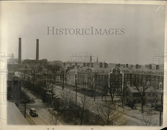 1926 View Of Harvard College's New Building  - Historic Images