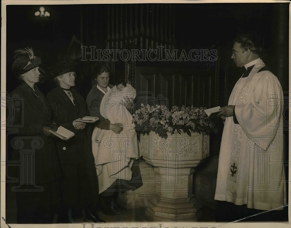 1921 Rev. Dr. Poroy Stickney Grant Pastor Of The Church Of Ascension - Historic Images
