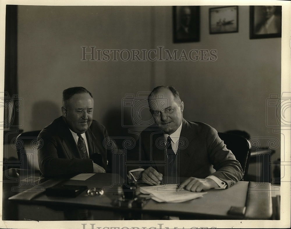 1933 Robert C. Groham Executive Vice President &amp; A.P. Philp Manager - Historic Images