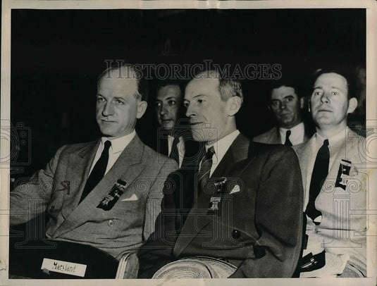 1936 U.S. Ambassador Sumner Welles & Senator Millard Tydings - Historic Images