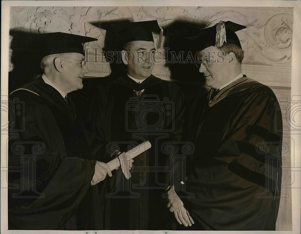 1940 Dr Allan Sutherlans Raymon Kistler William Lindsay Houng - Historic Images