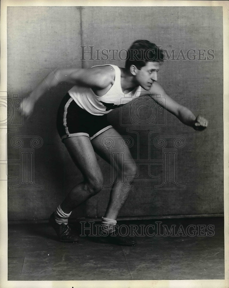 1930 Manny Schonfeld John Adams Runner  - Historic Images