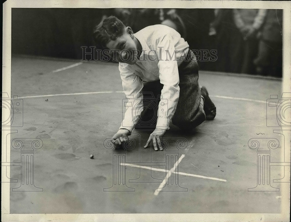 1929 Charley Albany Philadelphia marble Tourney  - Historic Images
