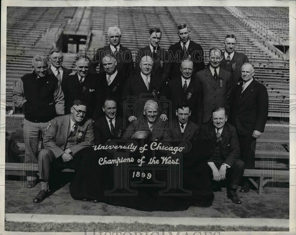 1929 University of Chicago Champions of the West  - Historic Images