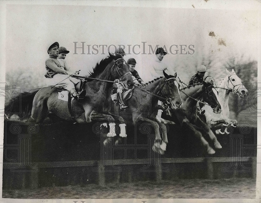 1934 British Palace Handicap Steeplechase  - Historic Images