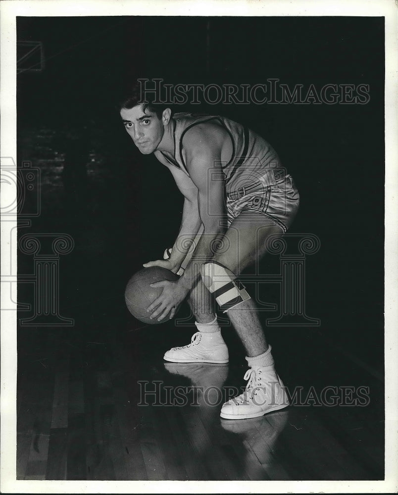 1940 Press Photo Martin Trotsky University Colorado Buffaloes Basketball Player - Historic Images