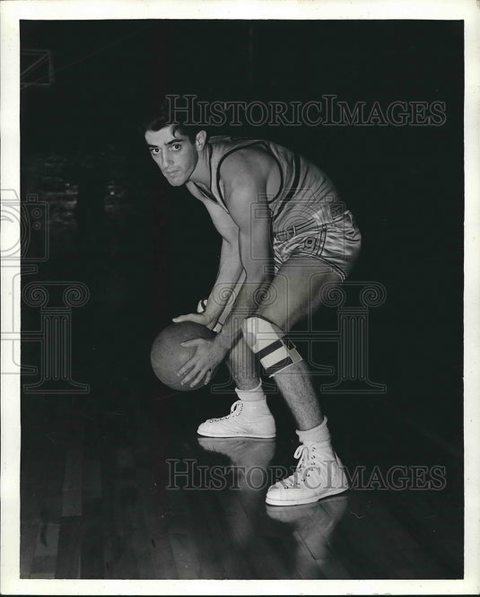 1940 Press Photo Martin Trotsky University Colorado Buffaloes Basketball Player - Historic Images