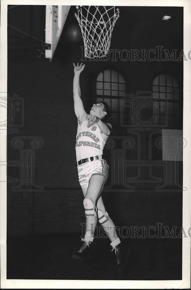 1940 Press Photo University of Southern California basketball star Jack Morrison - Historic Images