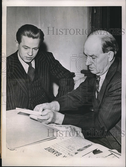 1947 William Dollard Mrs. Olive Baker C.E. McNemar attacked - Historic Images