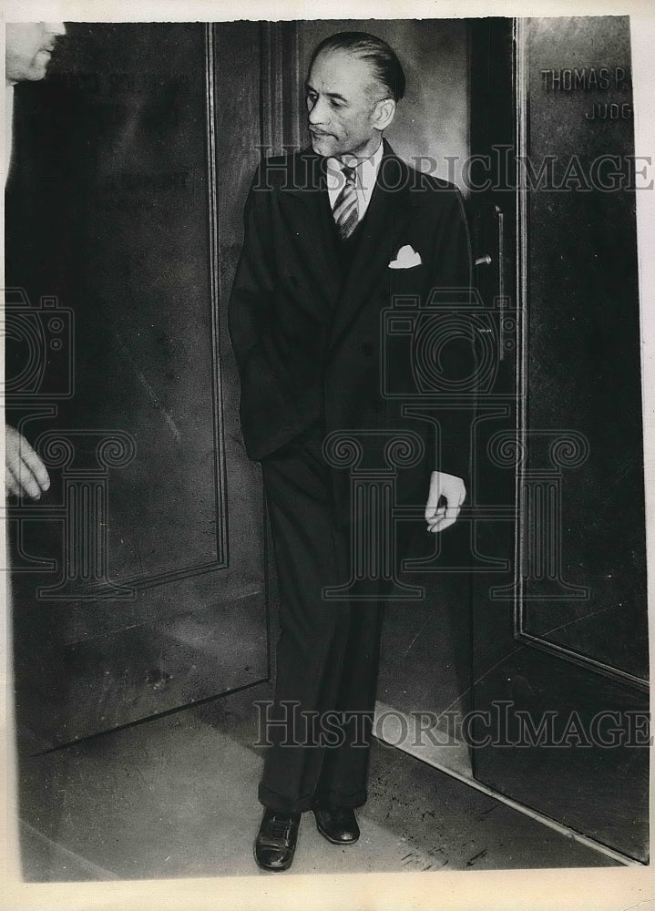 1935 Baron Karl Van Badenthal convicted of grand theft in L.A. - Historic Images