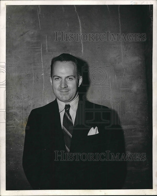 Press Photo Kent Van Horn of Aluminum Company of America - nea55513 - Historic Images