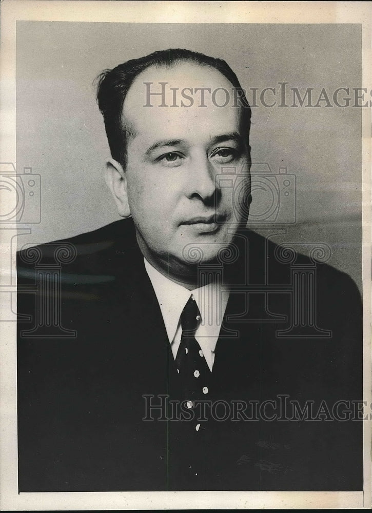 1939 Gonzalo Vazquez, Sec. of Public Education in Mexico  - Historic Images