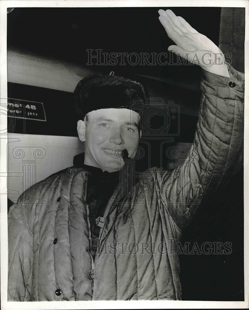 1967 British seaman John Weatherly after returning from Russia - Historic Images