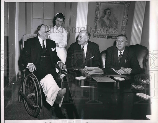 1958 Orville Taylor Charles Burgess E.A. Rosenstone Illinois State - Historic Images