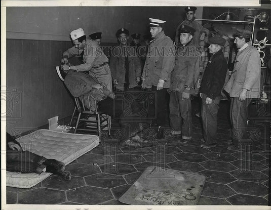 1938 Press Photo Caly Forest Fire - nea55669 - Historic Images