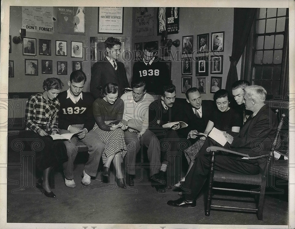 1936 Press Photo R. Raney, B. Beverly, M. Kling, J. Hench, G. Mann, N. Masterson - Historic Images