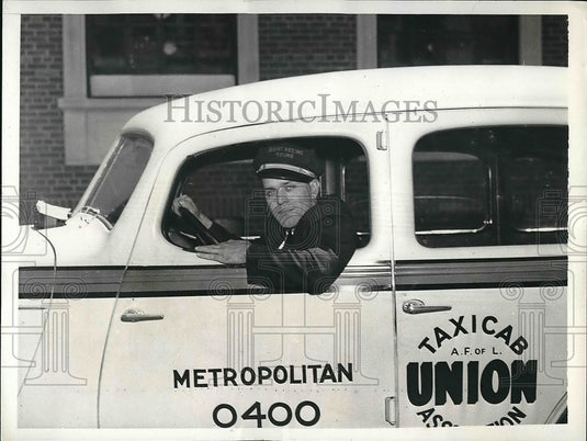 1937 Joseph Carnaggio, Cab Driver From Washington, Gives $625 Tour - Historic Images