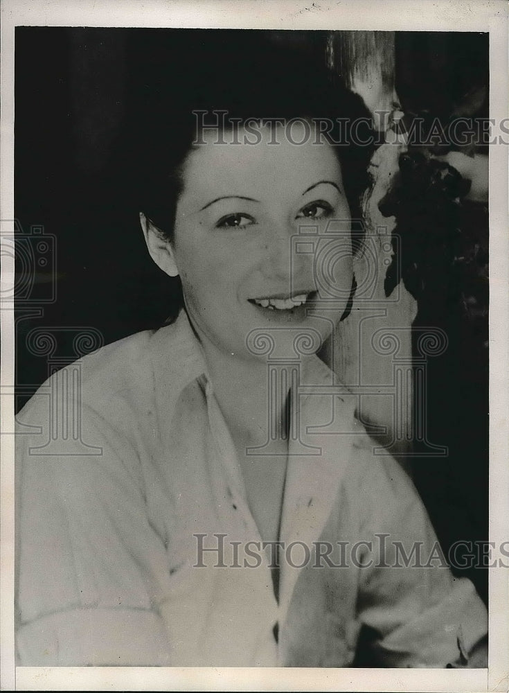 1935 Press Photo Frances Walken before she was murdered - nea55840-Historic Images