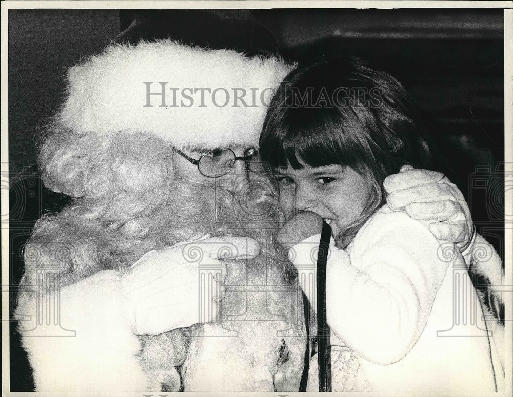 1975 Press Photo Santa Clause at Tallahassee Mall - nea55936 - Historic Images