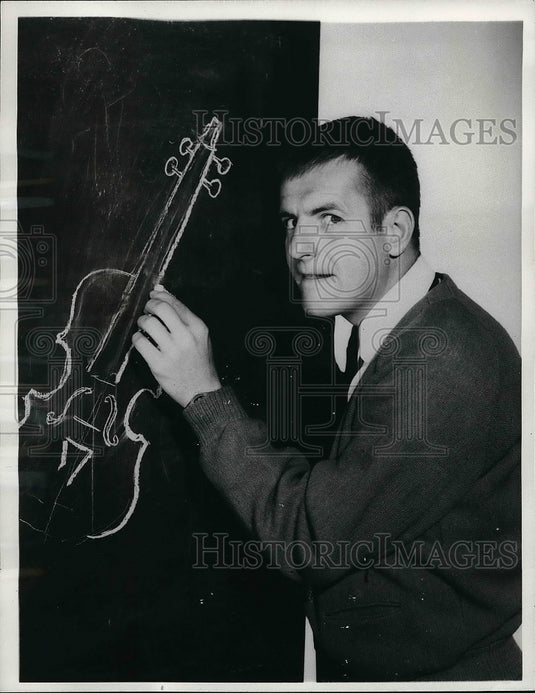 1963 Jerry Van Dyke hosting the show "picture this"  - Historic Images