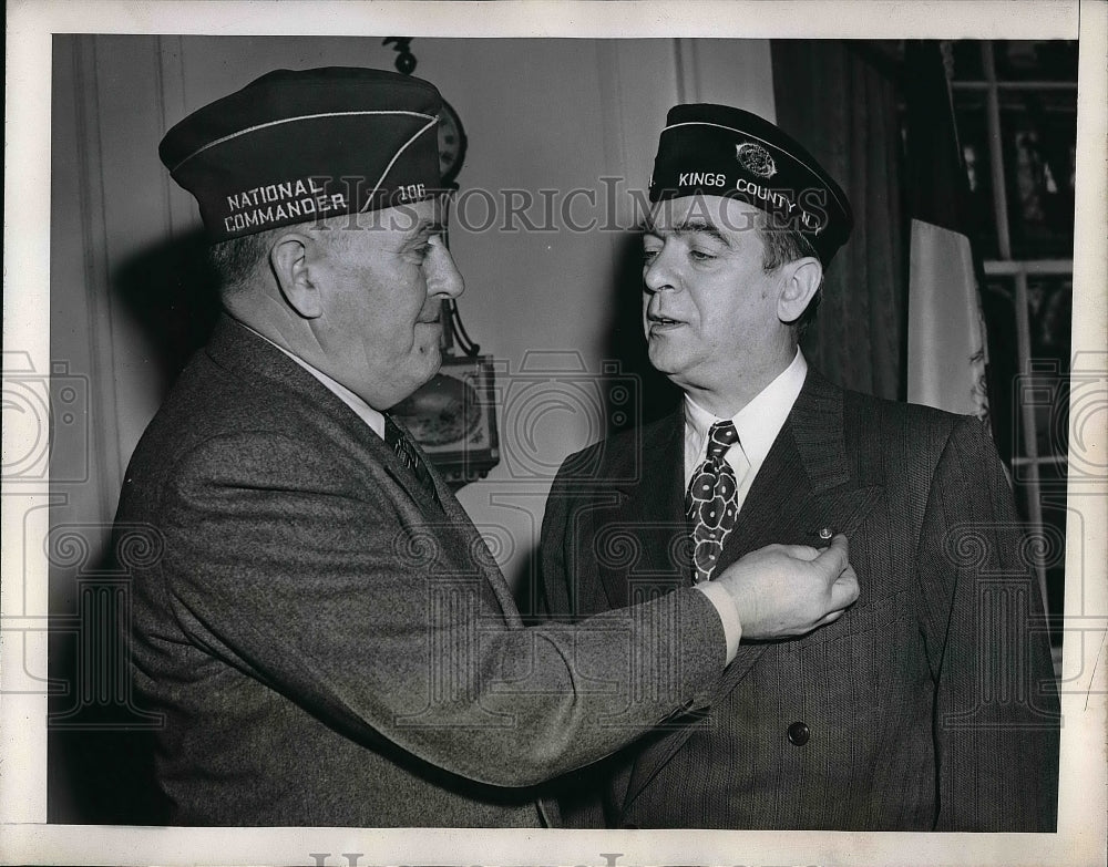 1946 John Stelle and Mayor William O&#39;Dwyer  - Historic Images