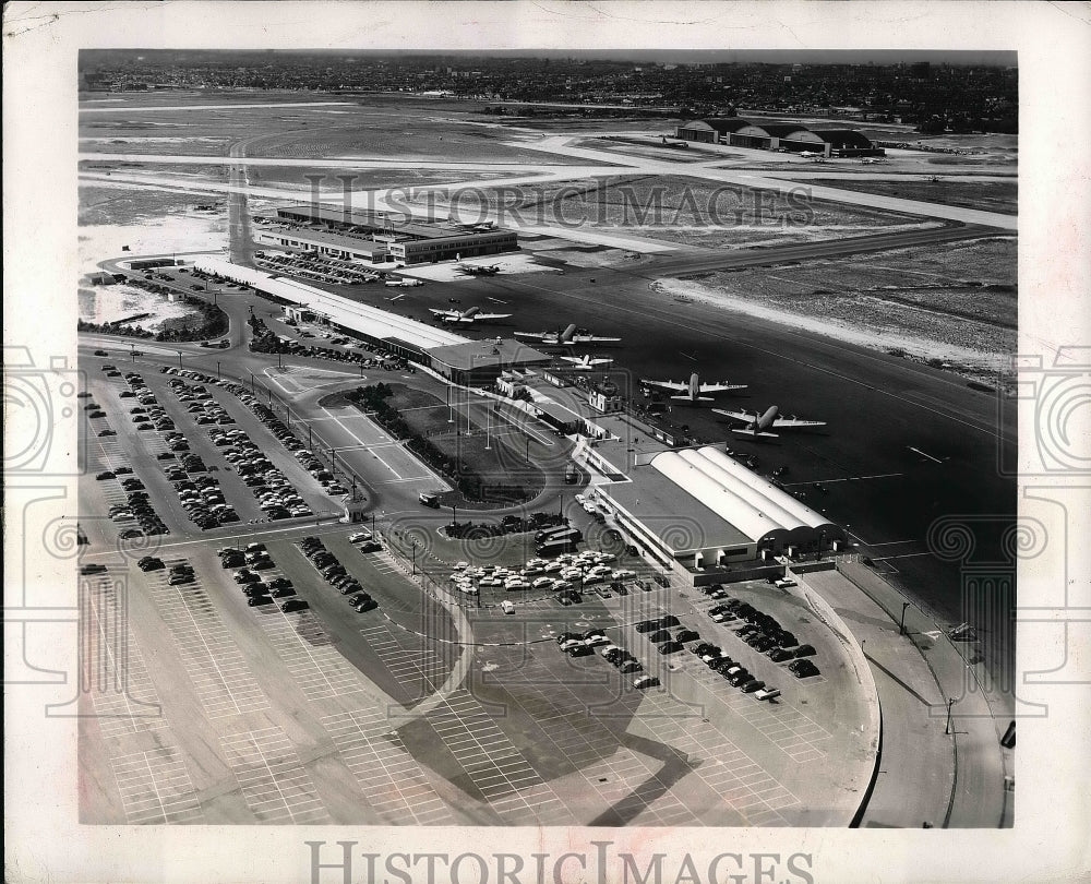 1962 Press Photo La Guardia Terminal Area - Historic Images